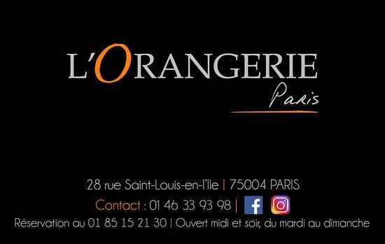 L'Orangerie Paris